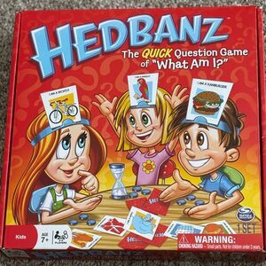 Spin Master HEDBANZ Ages 7+ New Open Box